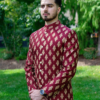 auburn-maroon-with-golden-bunches-sherwani-for-men-1